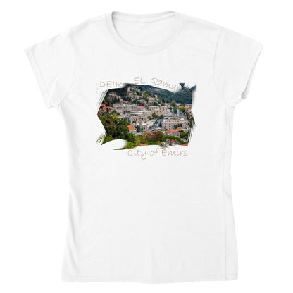 Deir El Qamar-Lebanon-Classic Womens Crewneck T-shirt