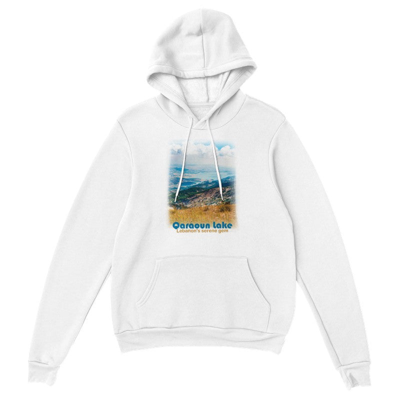 Qaraoun Lake Lebanon Unisex Premium Hoodie