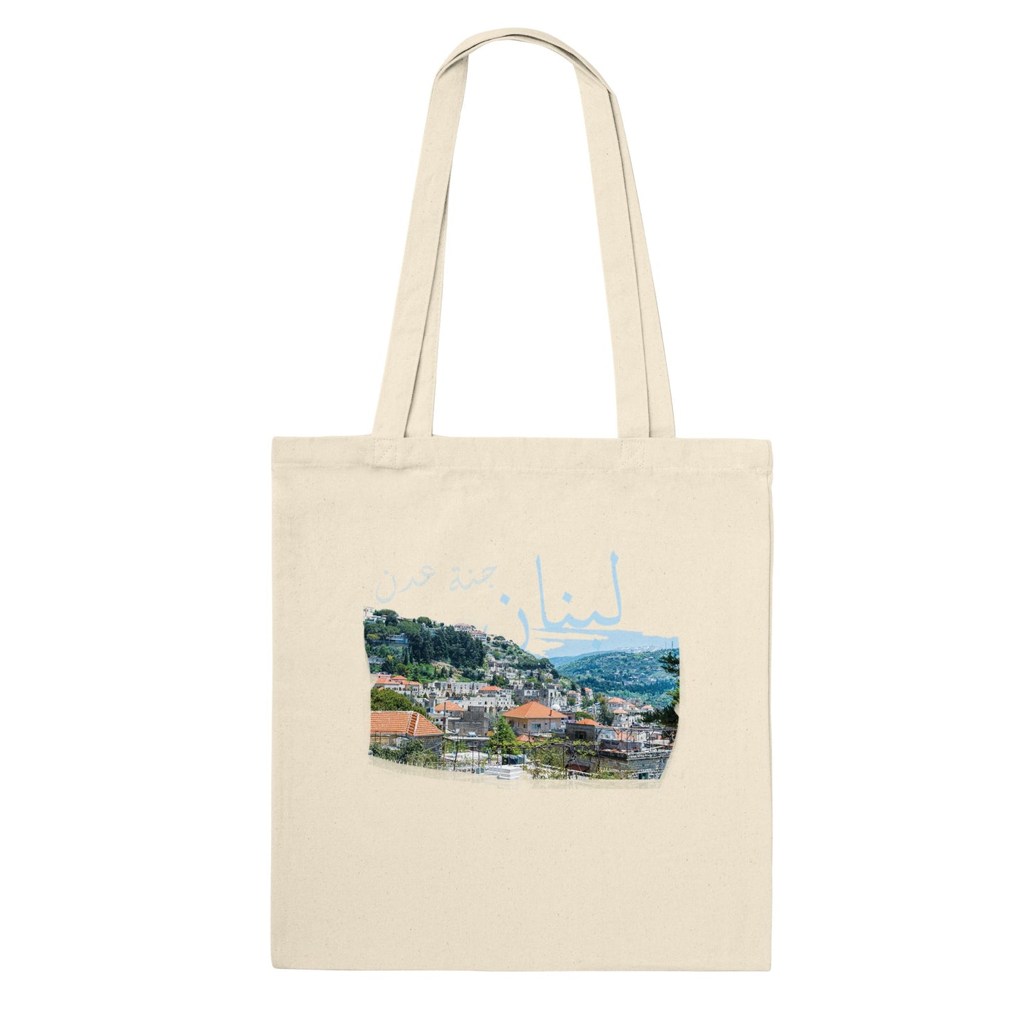 Deir El Qamar Paradise-Lebanon-Premium Tote Bag