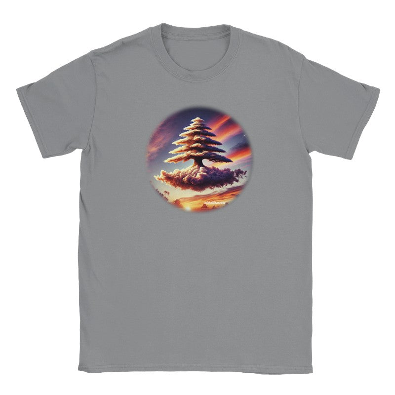 T-Shirts Cedar Cloud Texture  Lebanese Design