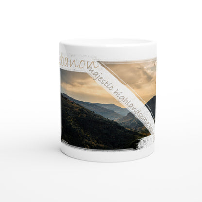 Chouf-Lebanon- White 11oz Ceramic Mug