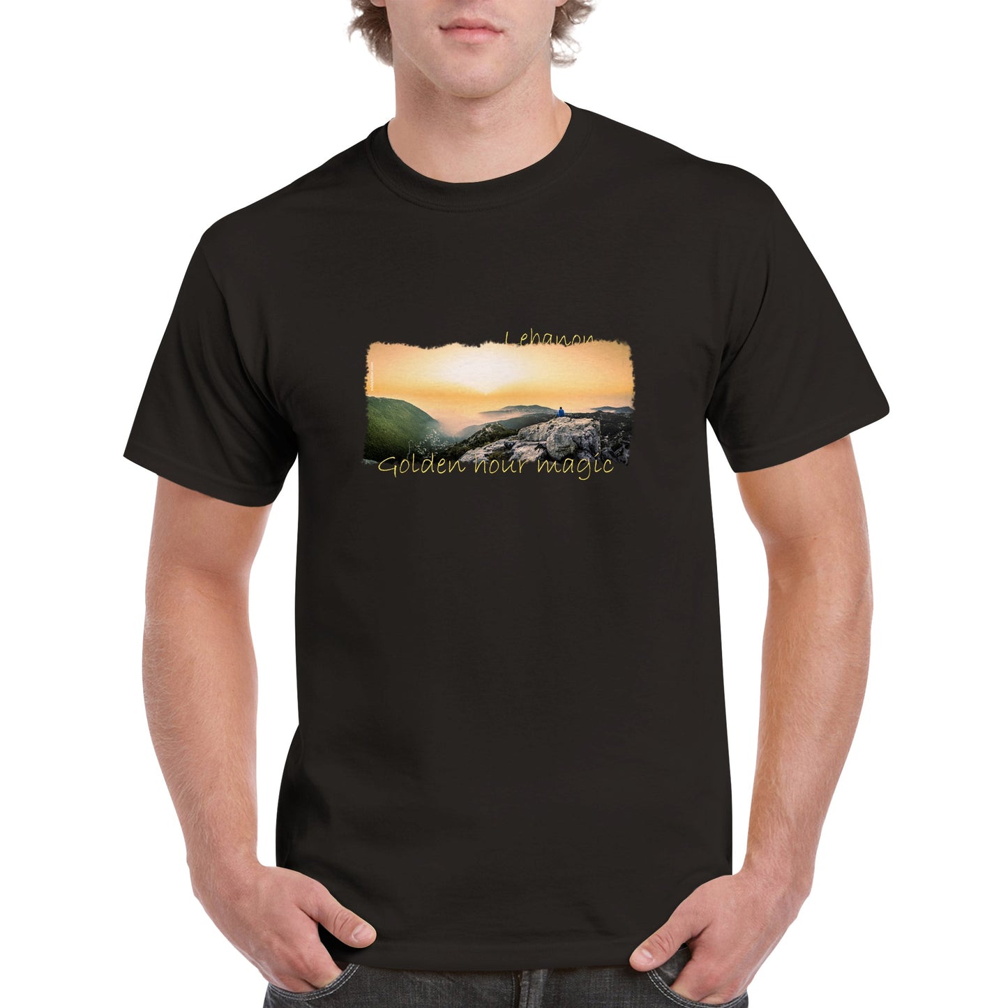 Lebanon Keserwan Golden Hour Premium Tshirt