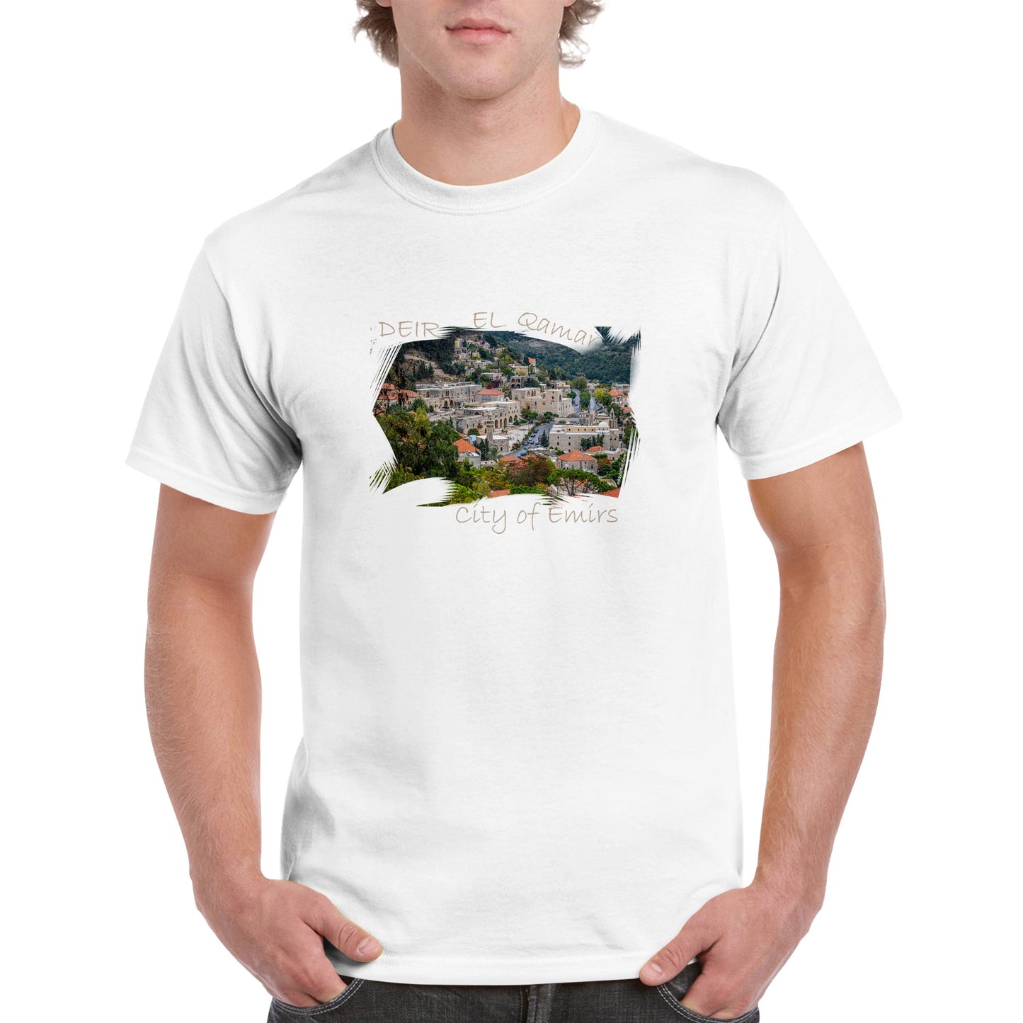 Deir El Qamar-Lebanon-Unisex Premium T-shirt