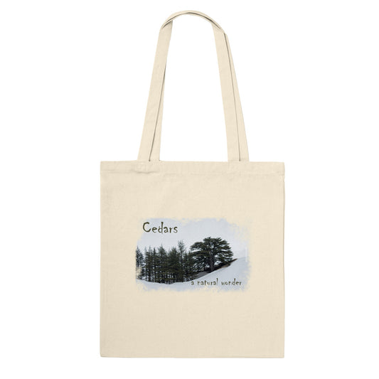 Cedars-Lebanon-Premium double sided image Tote Bag