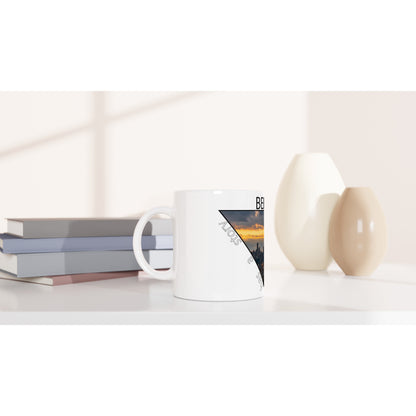 Beirut-Lebanon- White 11oz Ceramic Mug