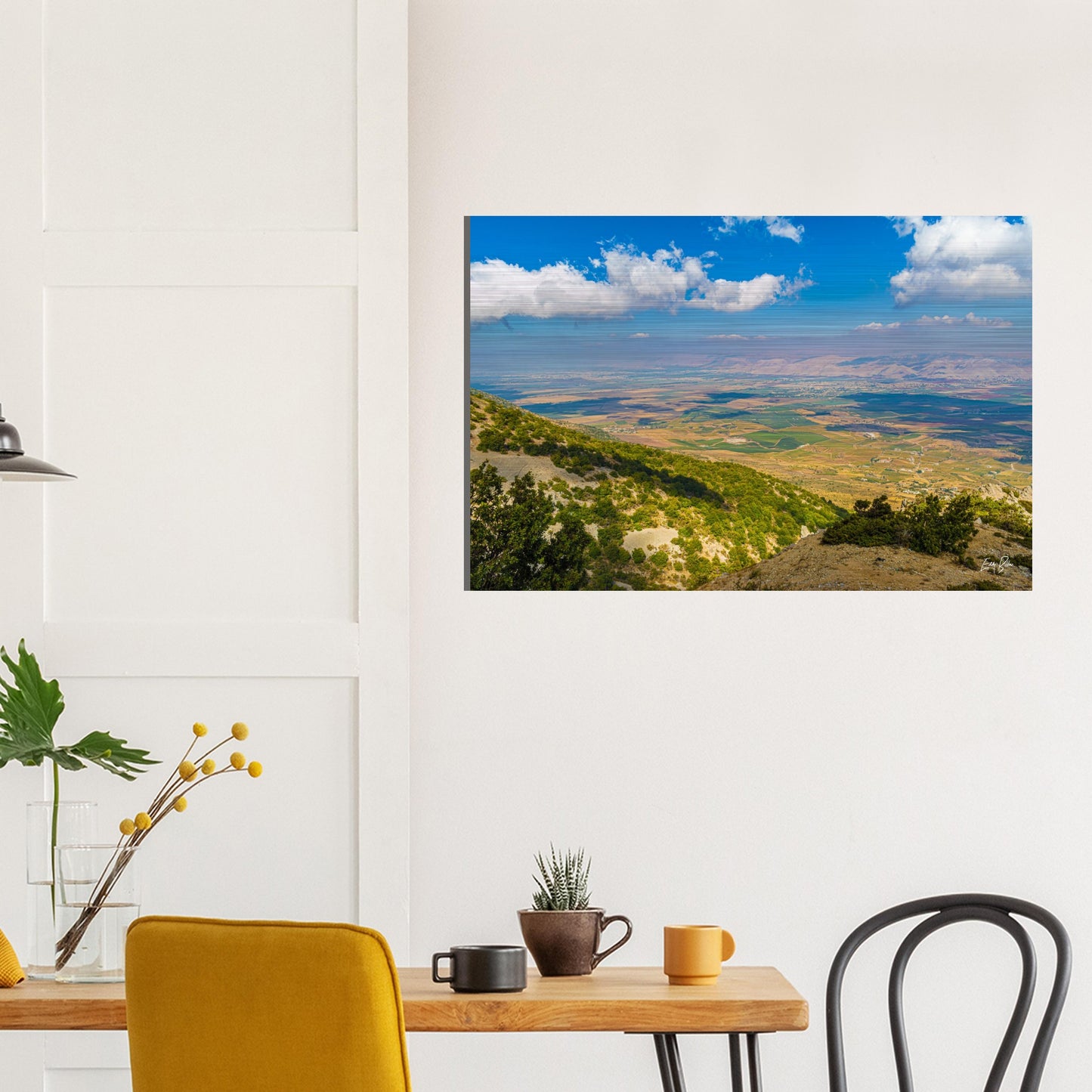 Bekaa-Lebanon-Brushed Aluminum Print