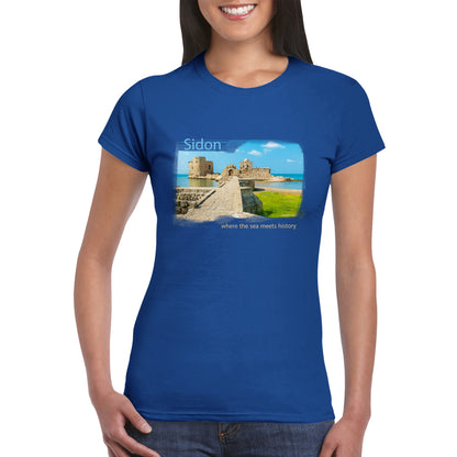 Sidon-Lebanon-Classic Womens Crewneck T-shirt