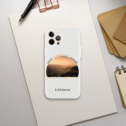 Batroun Sunset- Lebanon Flexi Case