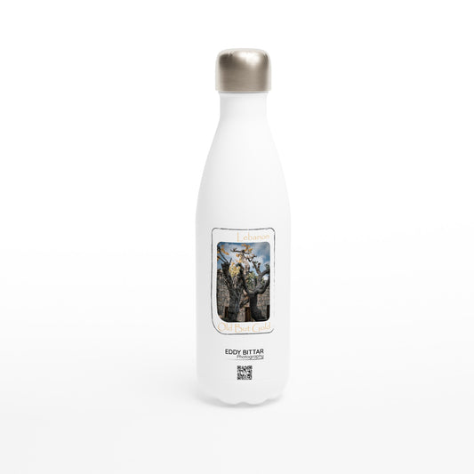 Old trees-Lebanon-White 17oz Stainless Steel Water Bottle