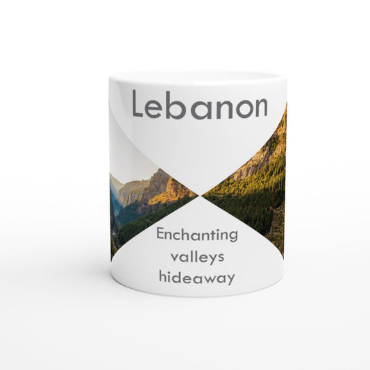 Kadicha Valley-Lebanon-White 11oz Ceramic Mug