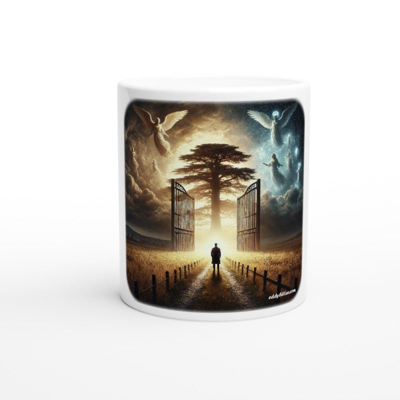 Cedar of God Design Ceramic Mug