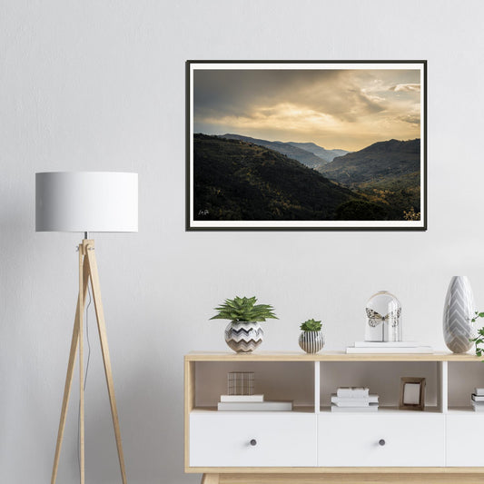 Chouf Mountains-Lebanon-Museum-Quality Matte Paper Metal Framed Poster