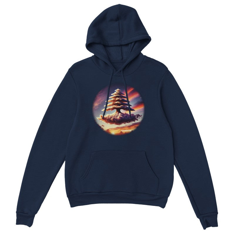 Lebanon Premium Hoodie  Unisex Design Cedar In Cloud