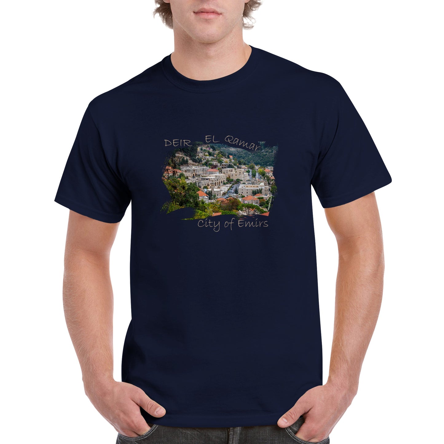 Deir El Qamar-Lebanon-Unisex Premium T-shirt