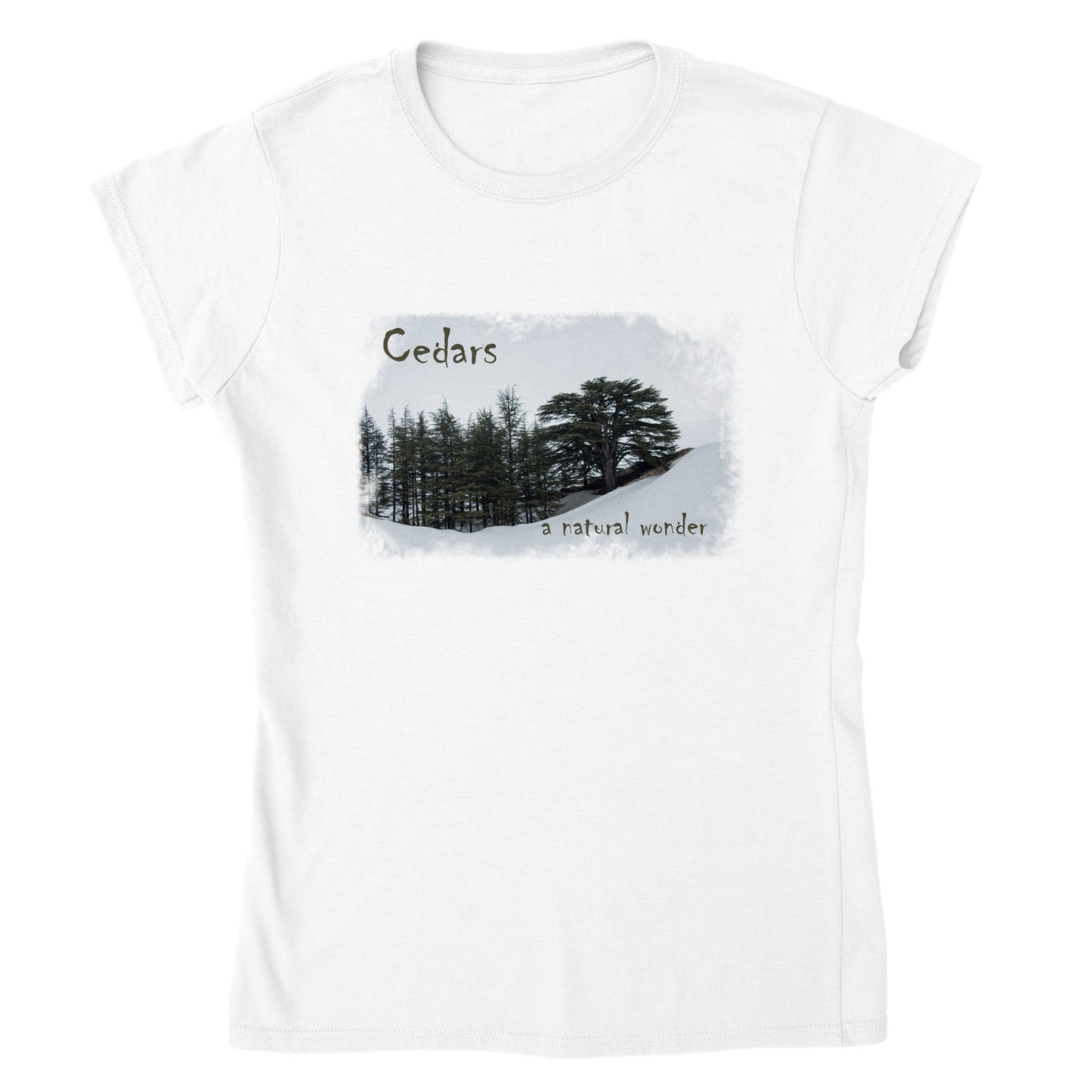 Cedars-Lebanon-Classic Womens Crewneck T-shirt