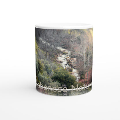 Kadicha River Lebanon White 11oz Ceramic Mug