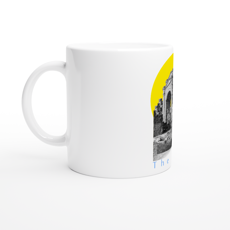 Tyre White 11oz Ceramic Mug