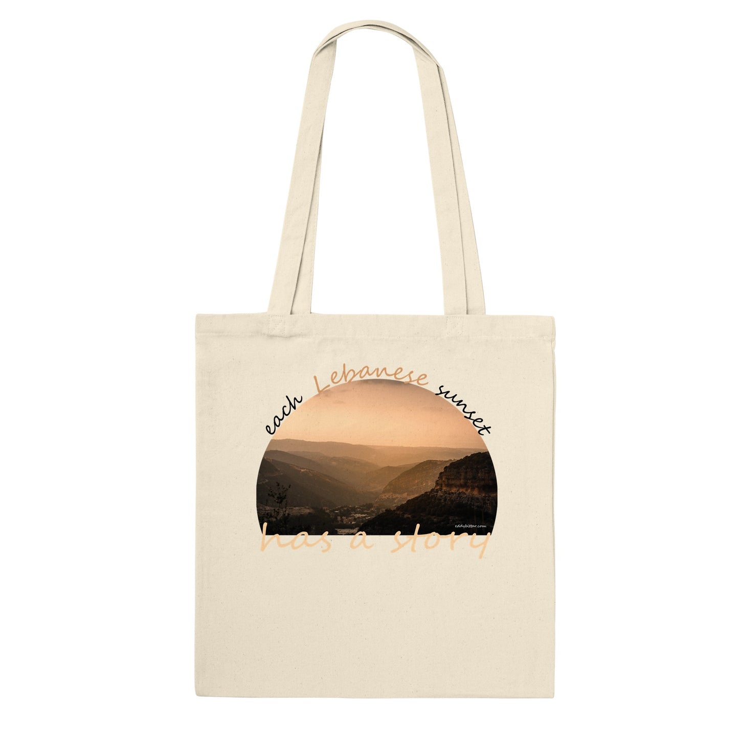 Batroun Sunset-Lebanon-Premium Tote Bag