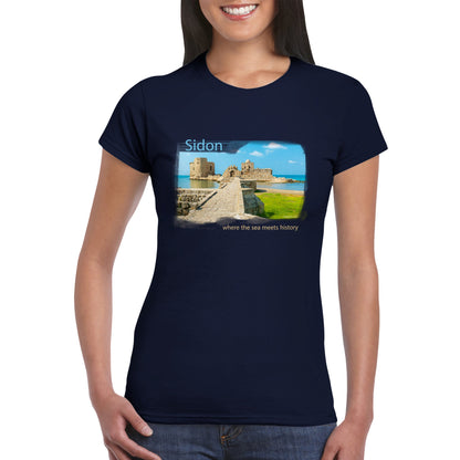 Sidon-Lebanon-Classic Womens Crewneck T-shirt