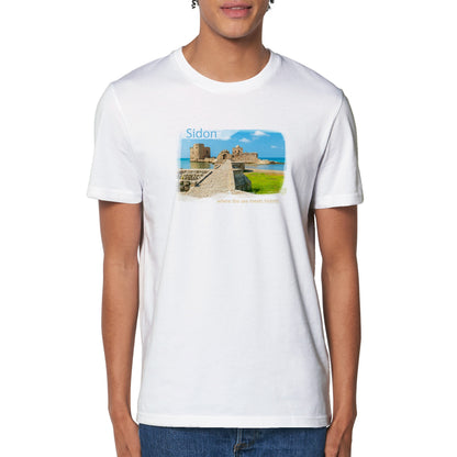 Sidon-Lebanon Organic Unisex Crewneck T-shirt