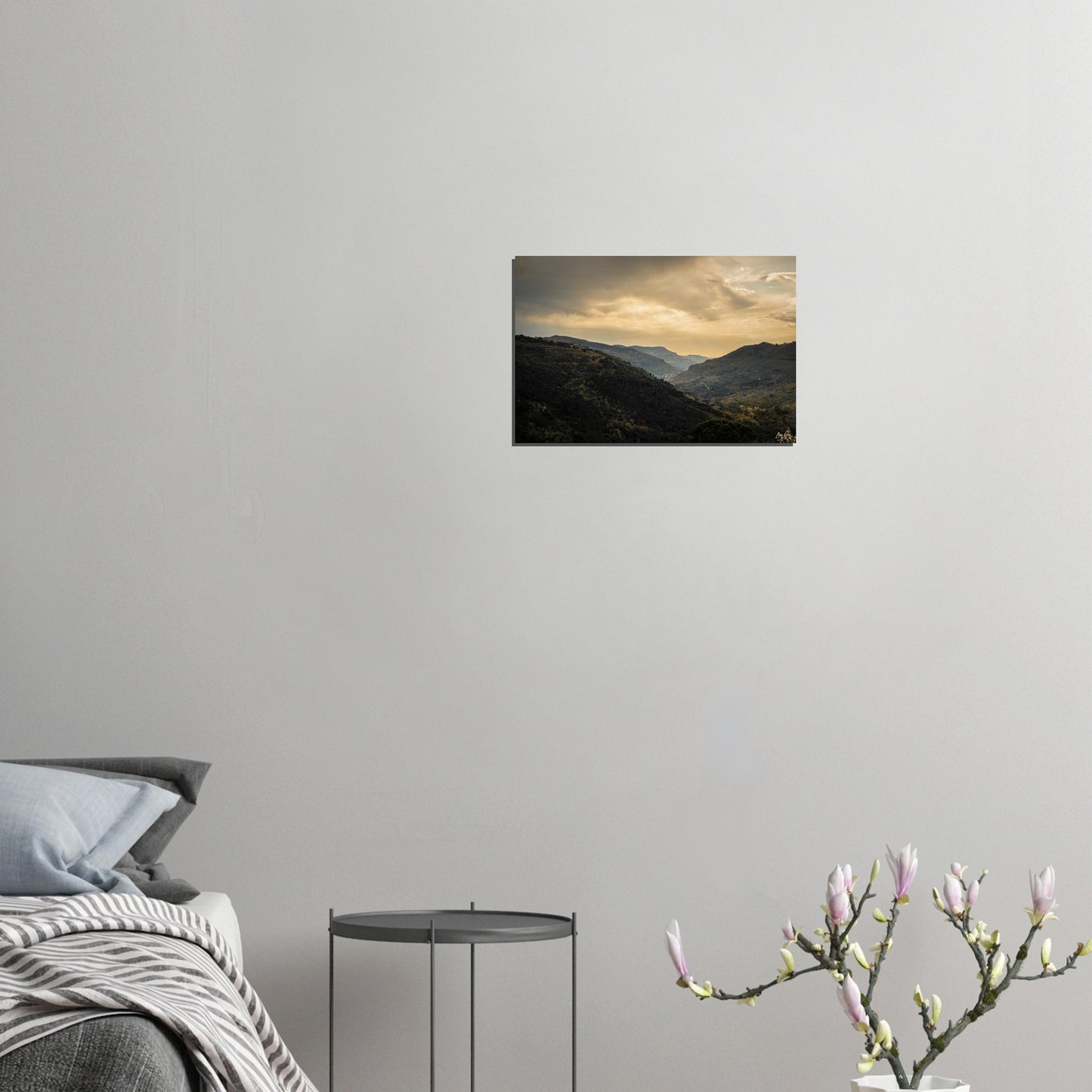 Chouf Mountains Sunset-Lebanon-Wood Prints