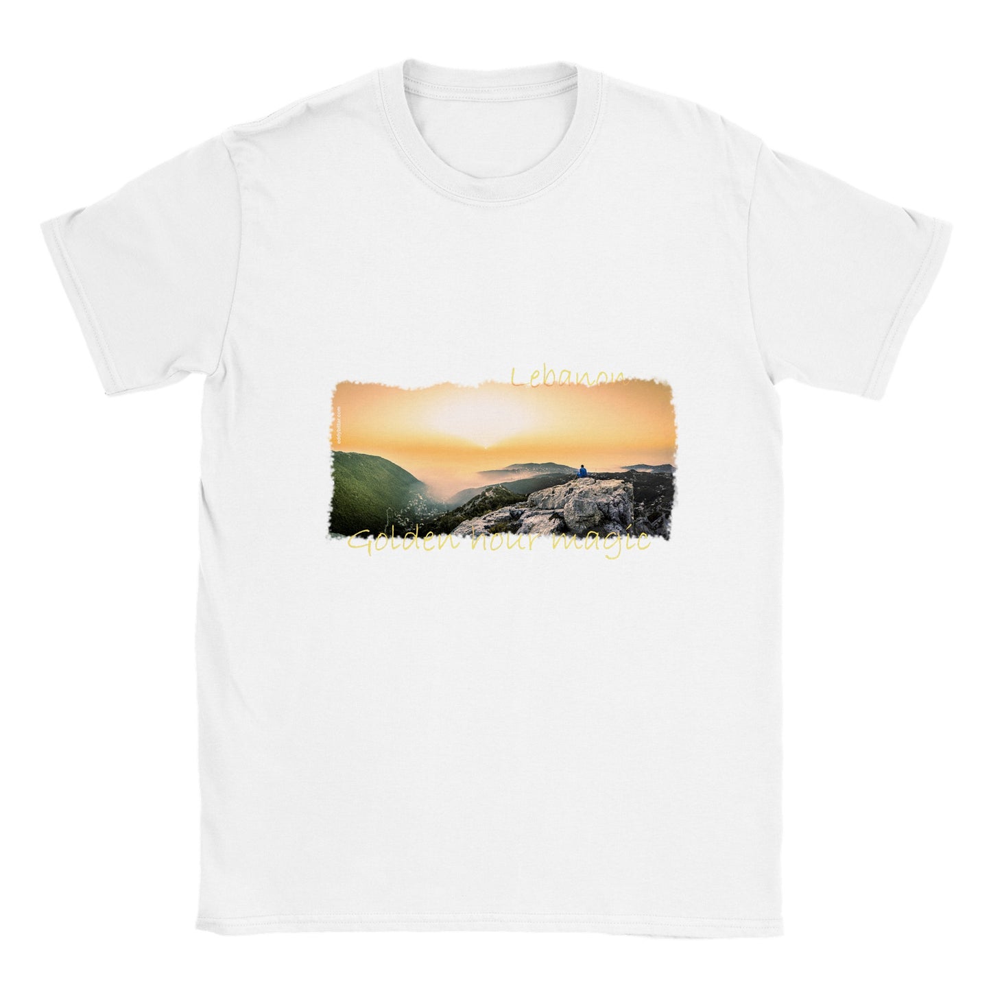 Batroun Mountains-LebanonClassic Kids Crewneck T-shirt