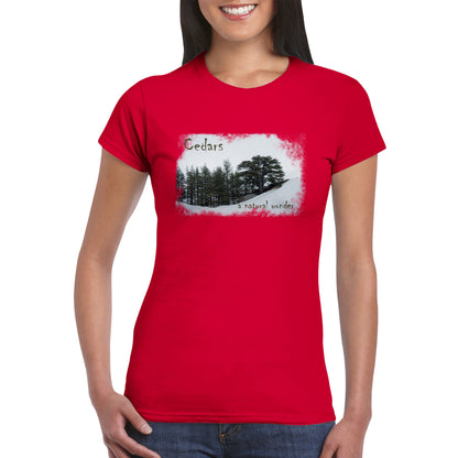 Cedars-Lebanon-Classic Womens Crewneck T-shirt