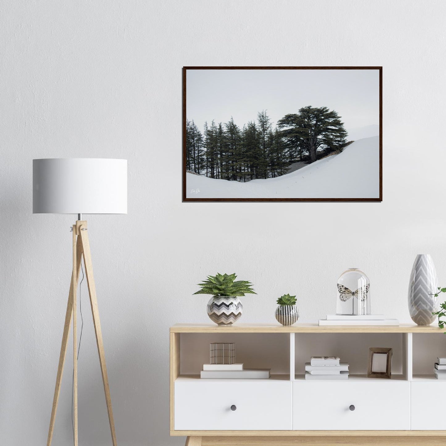 Cedars-lebanon Museum-Quality Matte Paper Wooden Framed Poster