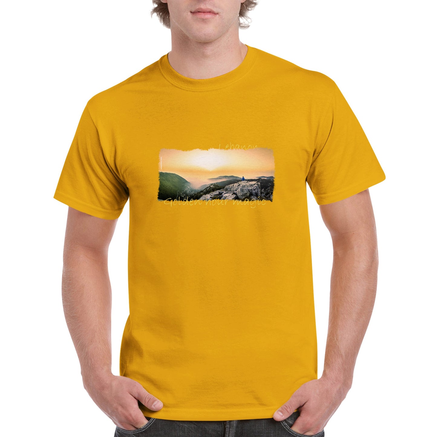 Lebanon Keserwan Golden Hour Premium Tshirt