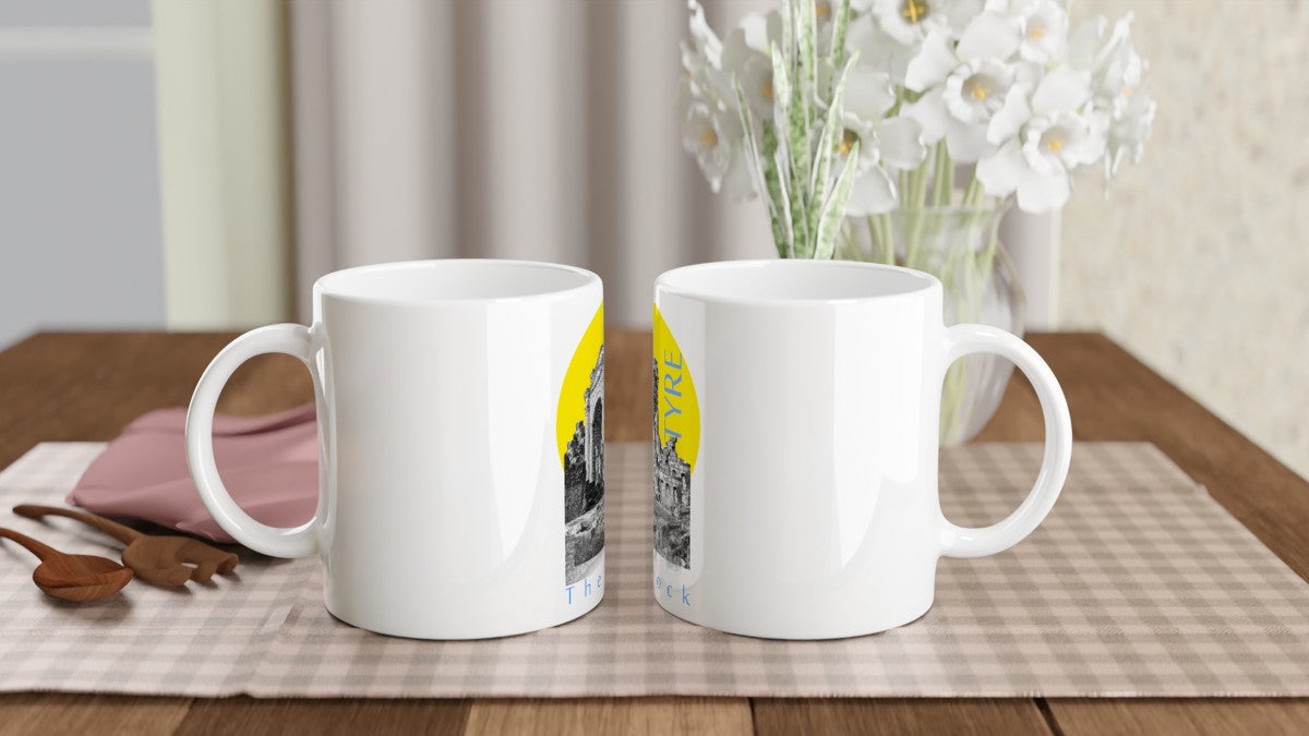 Tyre White 11oz Ceramic Mug