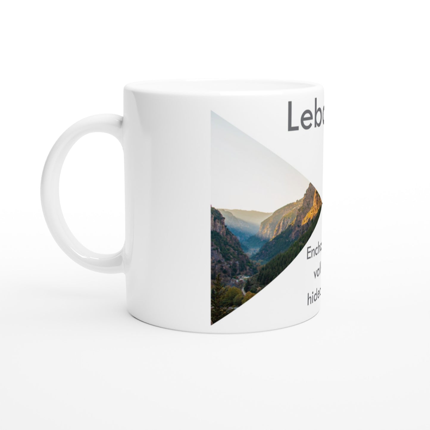 Kadicha Valley-Lebanon-White 11oz Ceramic Mug