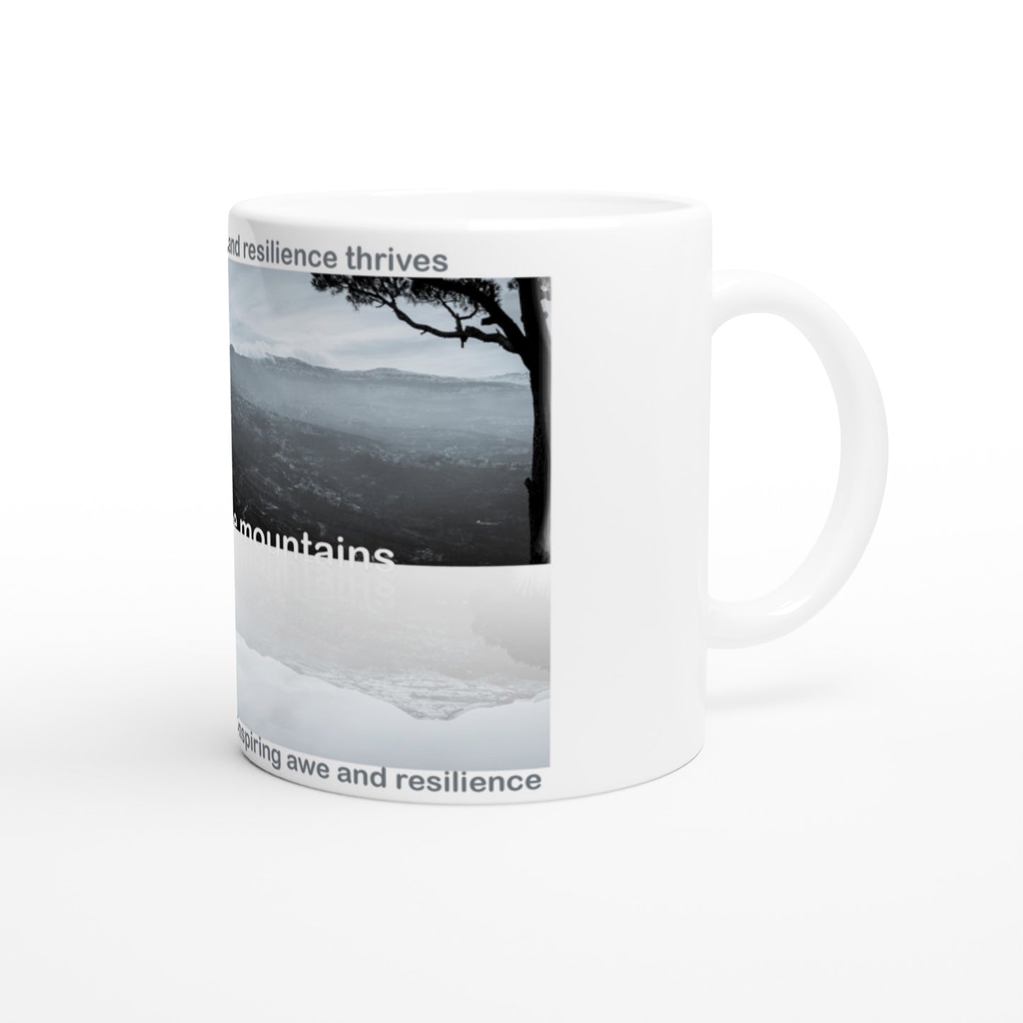 Daher El Baydar Lebanon White 11oz Ceramic Mug