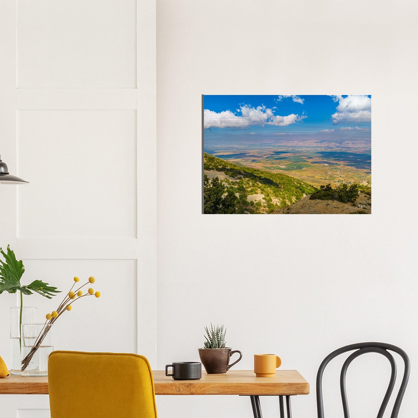 Bekaa-Lebanon-Brushed Aluminum Print