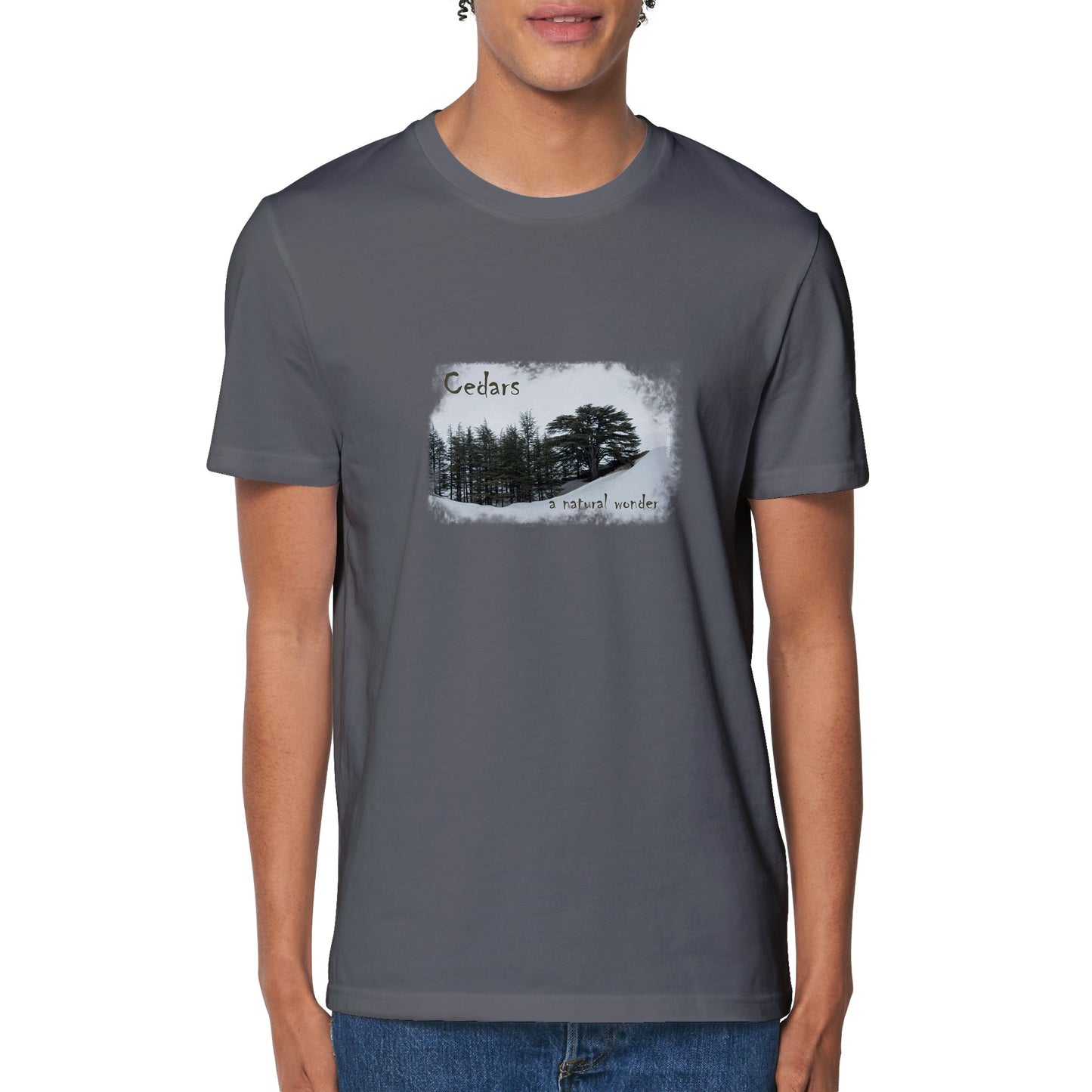 Cedars-Lebanon-Organic Unisex Crewneck T-shirt