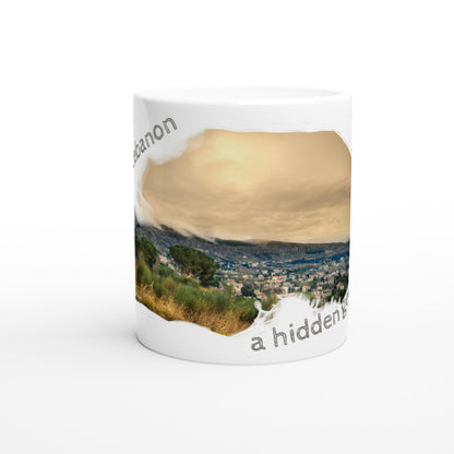 Hemena-Lebanon White 11oz Ceramic Mug