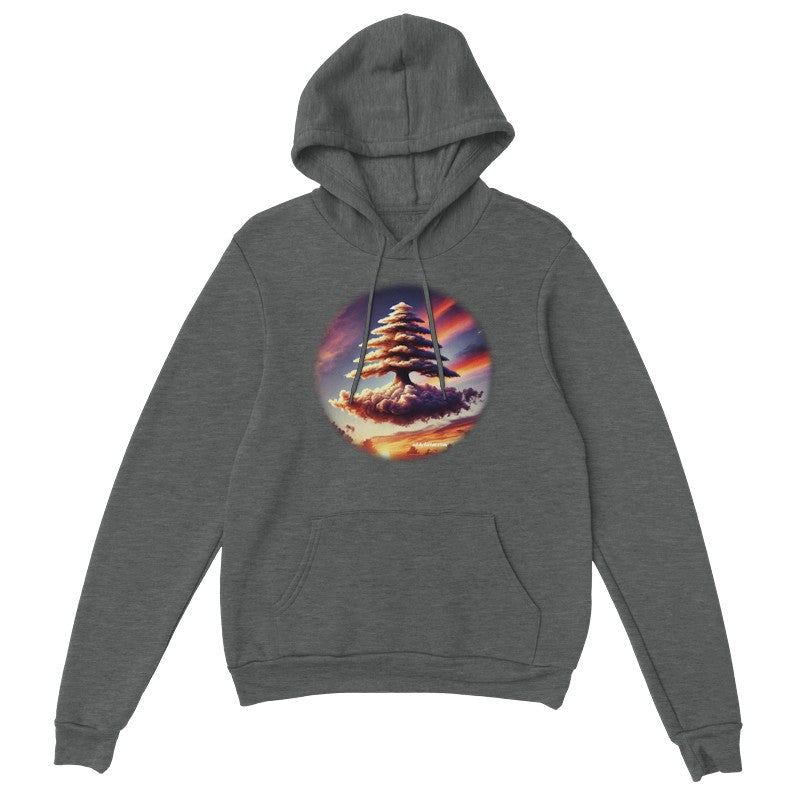 Lebanon Premium Hoodie  Unisex Design Cedar In Cloud