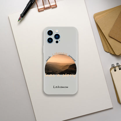 Batroun Sunset- Lebanon Flexi Case