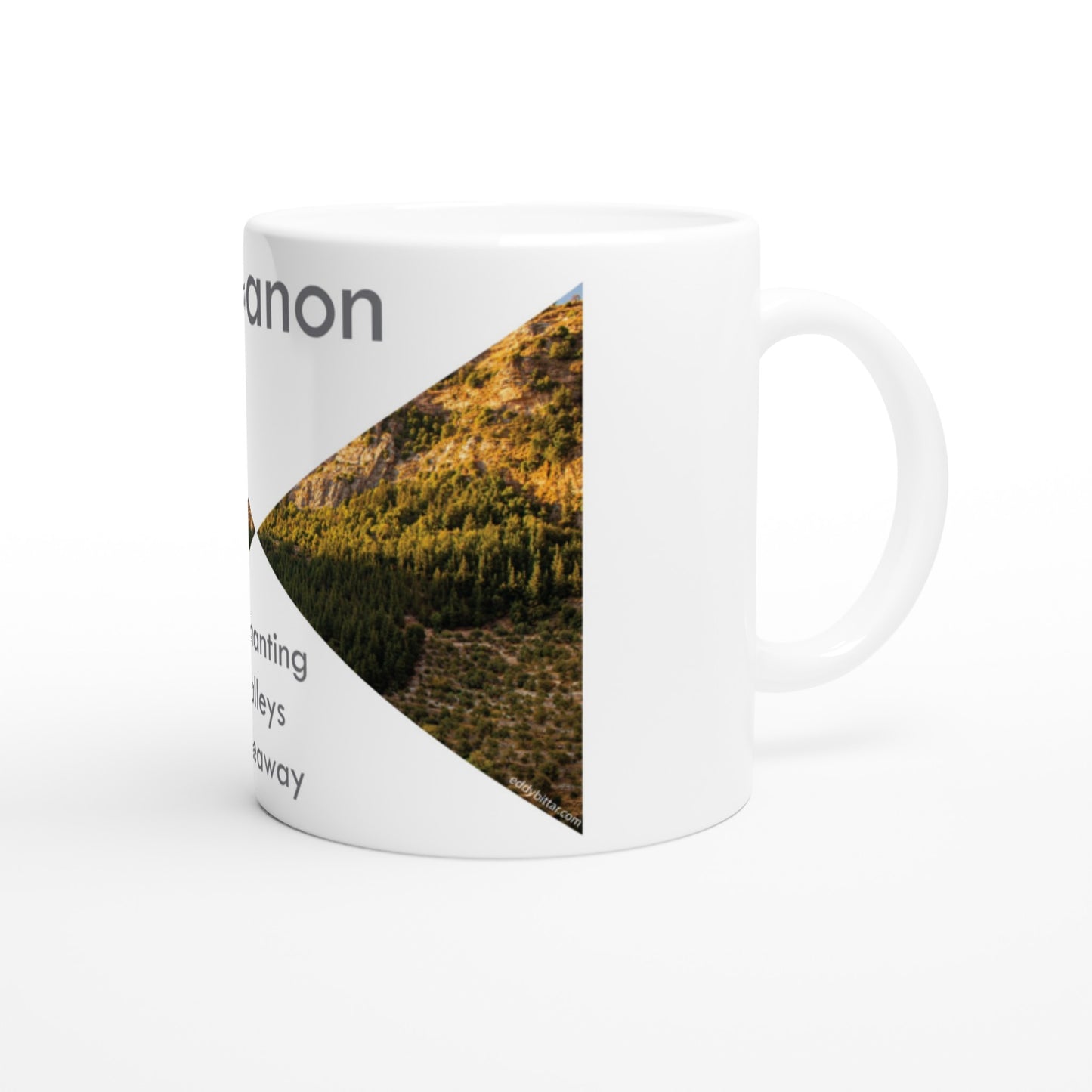 Kadicha Valley-Lebanon-White 11oz Ceramic Mug