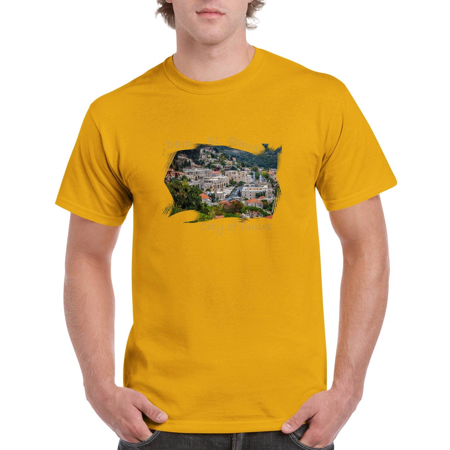 Deir El Qamar-Lebanon-Unisex Premium T-shirt