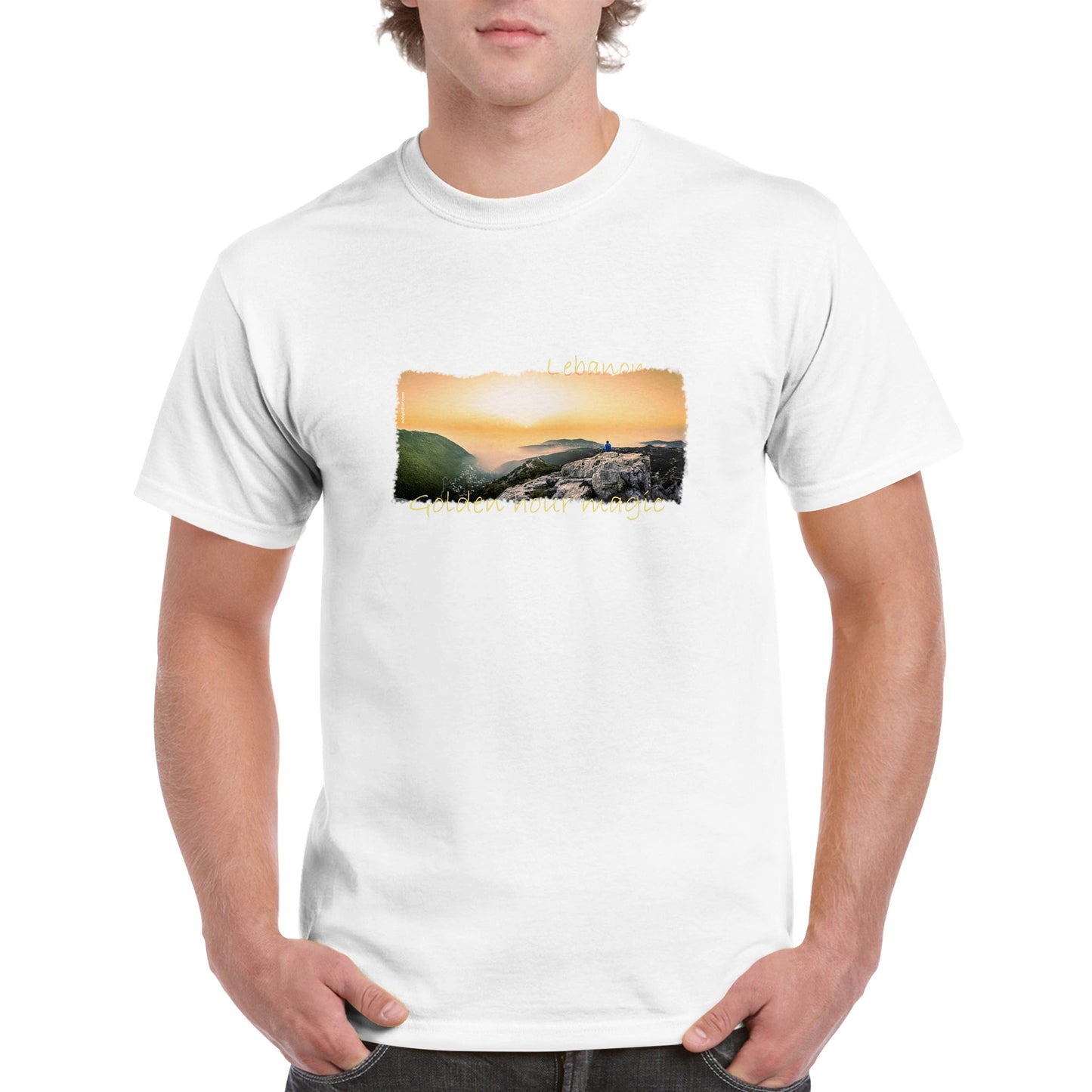 Lebanon Keserwan Golden Hour Premium Tshirt