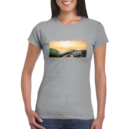 Keserwan Sunset-Lebanon-Classic Womens Crewneck T-shirt