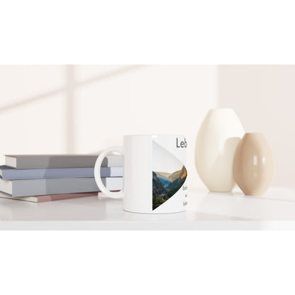 Kadicha Valley-Lebanon-White 11oz Ceramic Mug