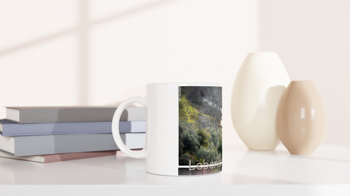 Kadicha River Lebanon White 11oz Ceramic Mug