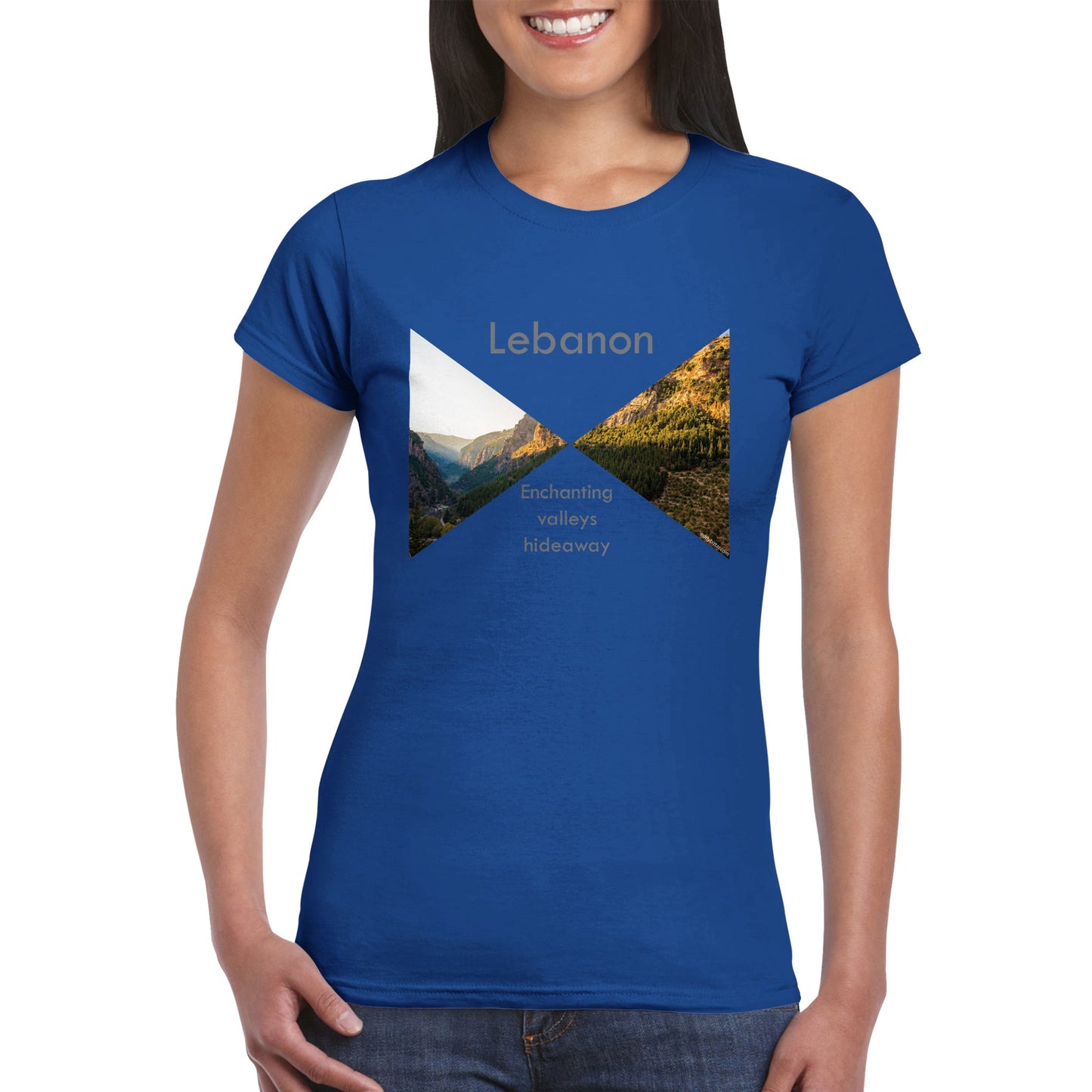 Kadicha Sunset-Lebanon-Classic Womens Crewneck T-shirt