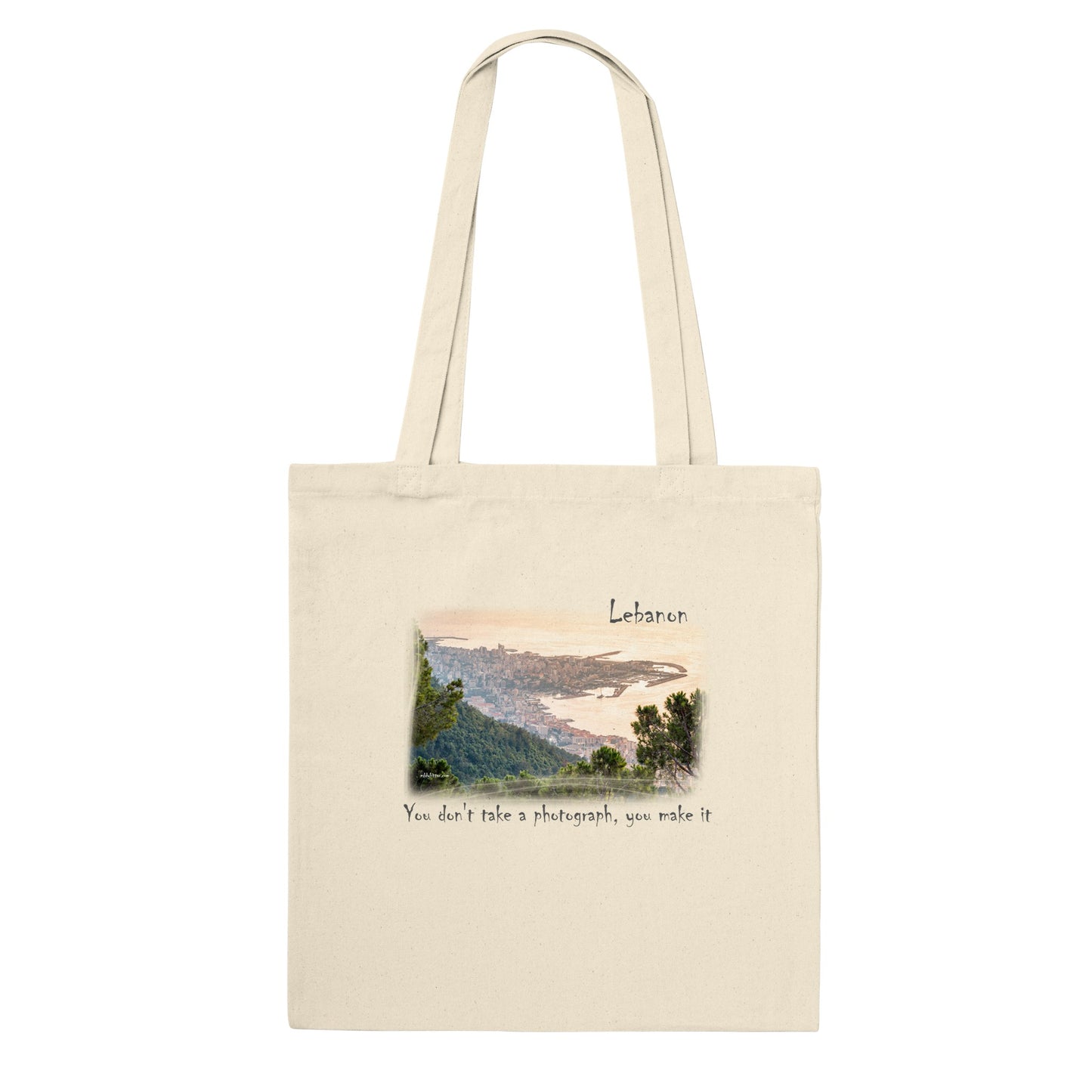 Jounieh and Kaslik-Lebanon-Premium Tote Bag