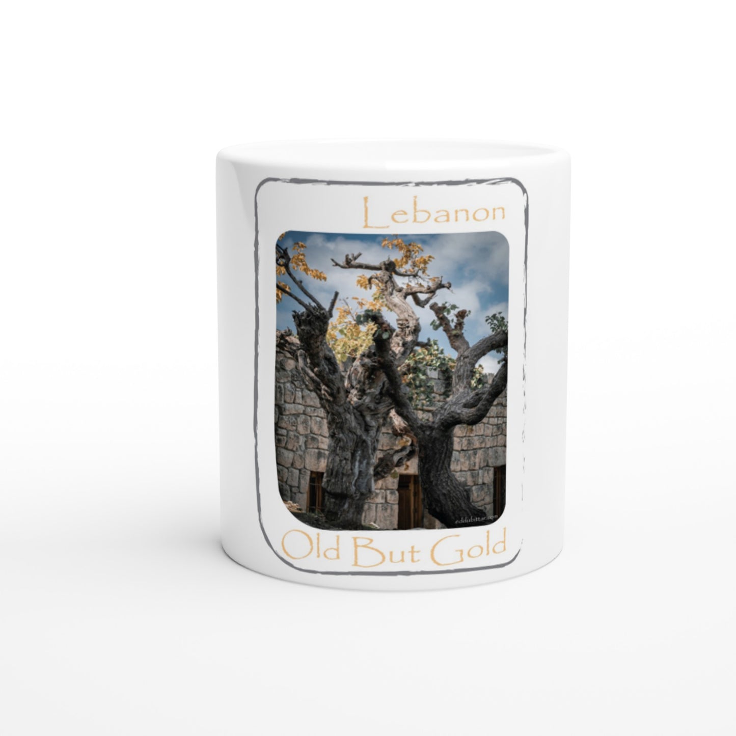 Old Trees Lebanon White 11oz Ceramic Mug