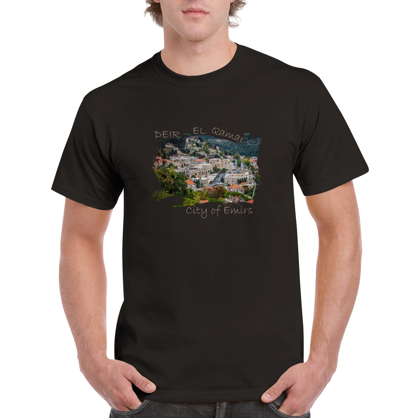 Deir El Qamar-Lebanon-Unisex Premium T-shirt