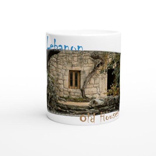Old House Lebanon White 11oz Ceramic Mug