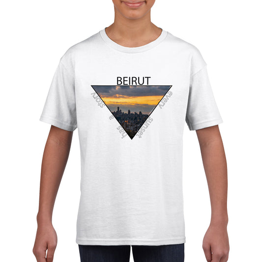 Beirut Sunset-LebanonClassic Kids Crewneck T-shirt