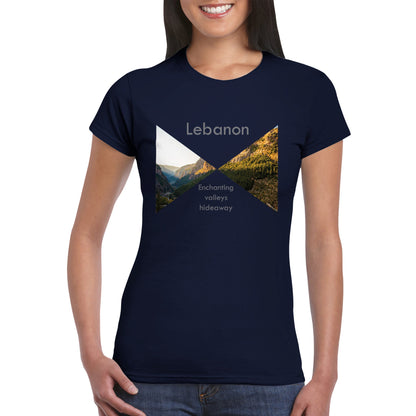 Kadicha Sunset-Lebanon-Classic Womens Crewneck T-shirt